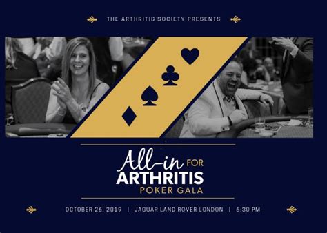 arthritis poker gala toronto